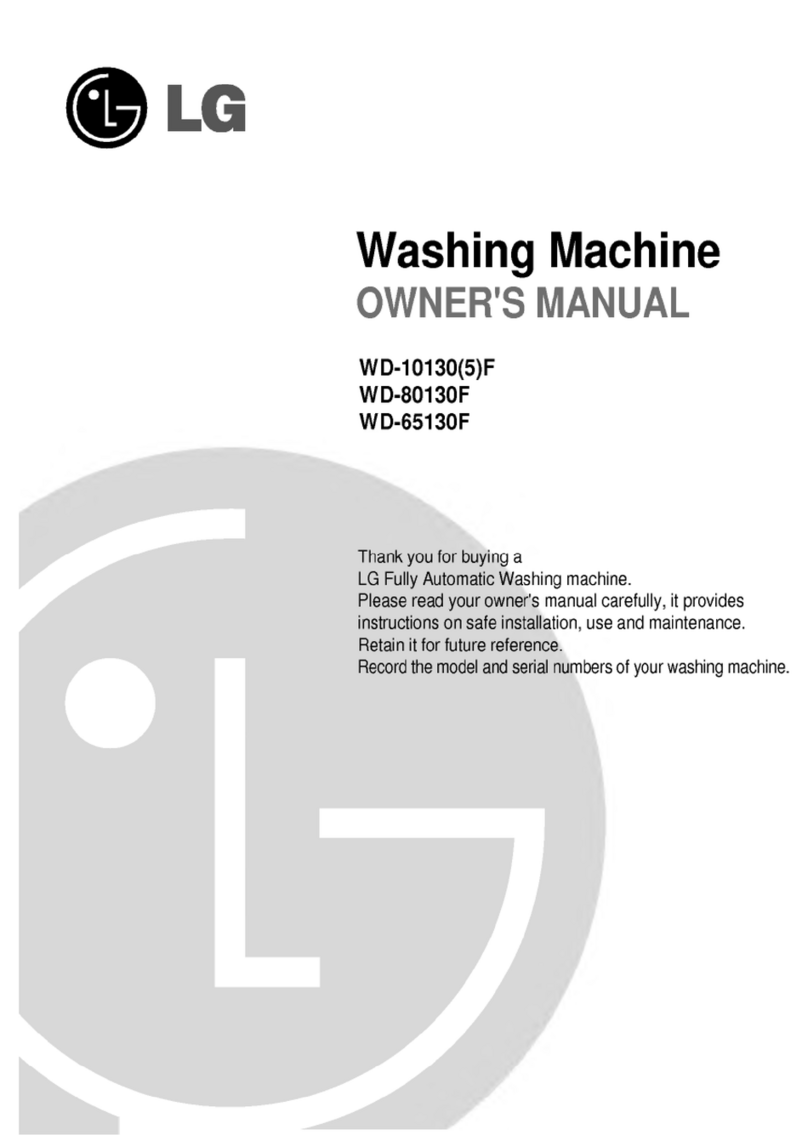LG WD-10130(5)F User manual