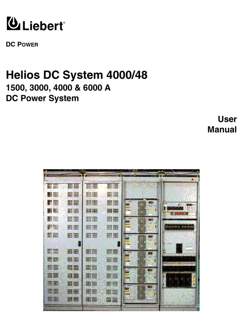 Liebert 1500 user manual