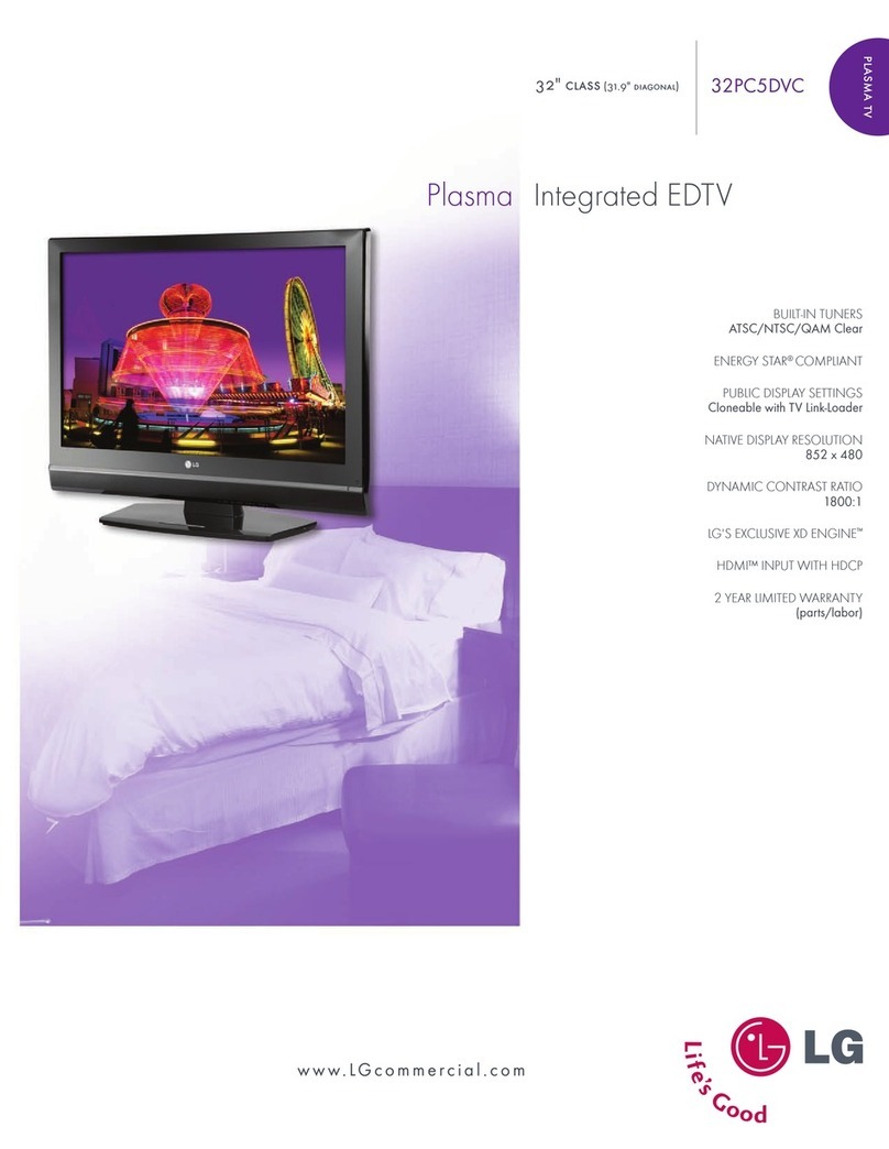 LG 32PC5DVC User manual