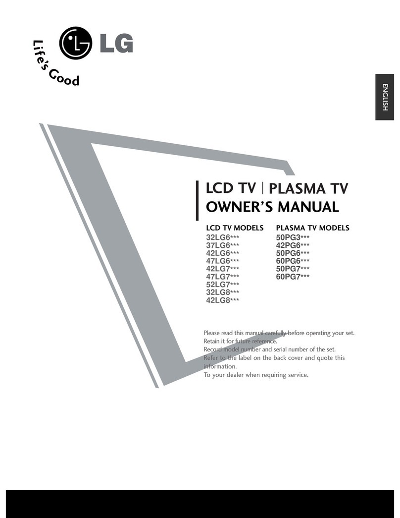 LG 32LG6 Series User manual