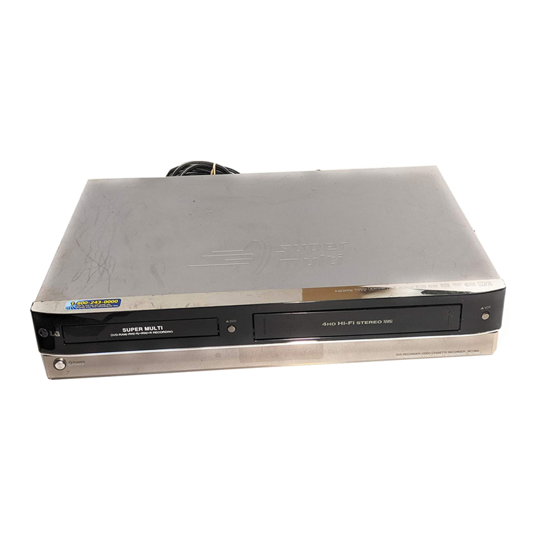 LG RC199H User manual