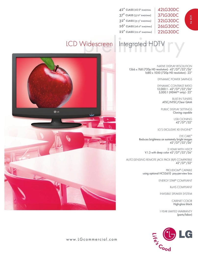 LG 22LG30DC User manual