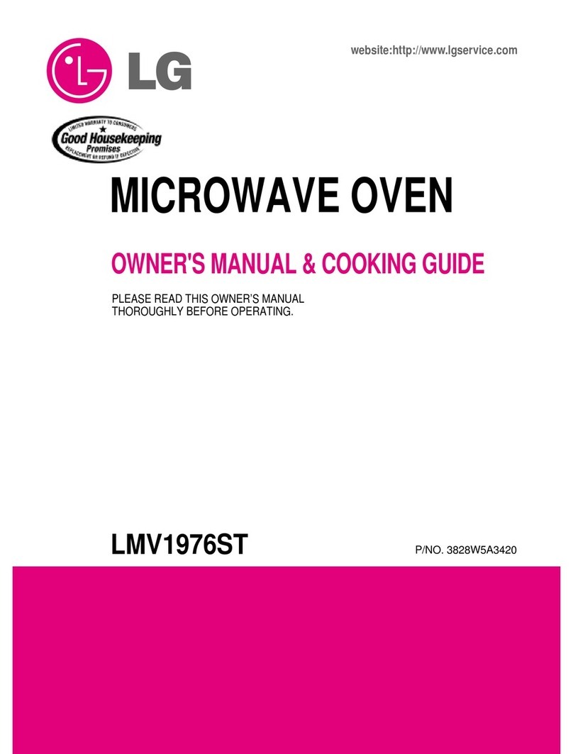 LG LMV1976ST Use and care manual