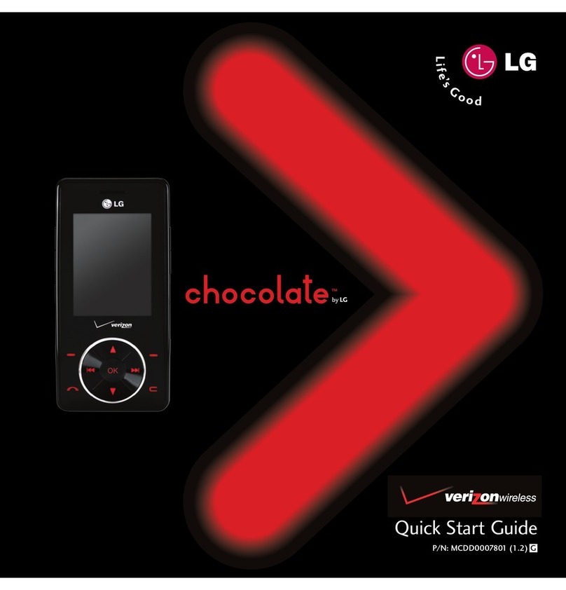 LG CHOCOLATE MCDD0007801 User manual