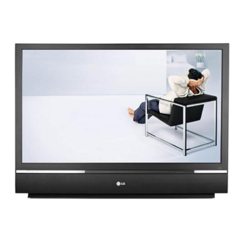 LG RU-44SZ61D -  - 44" Rear Projection TV User manual