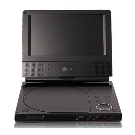 LG DP771 -  DVD Player User manual