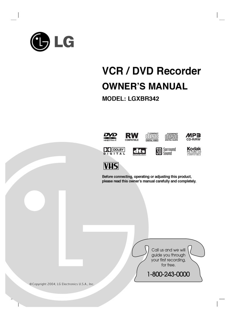 LG LGXBR342 User manual