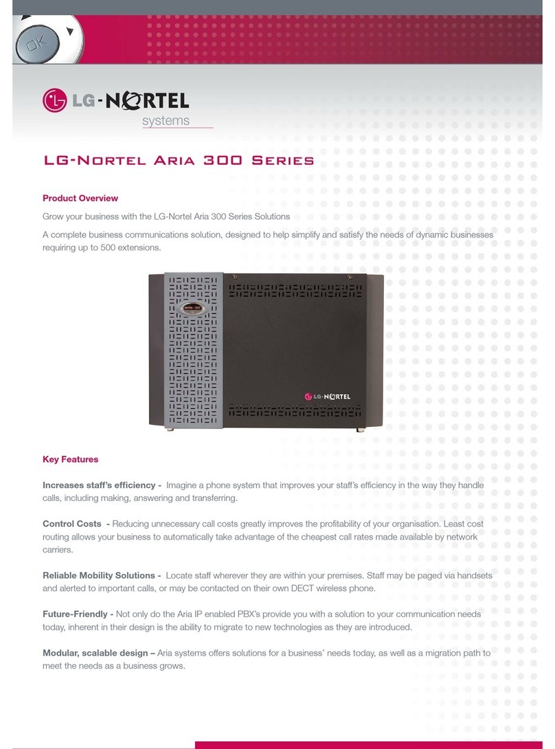 LG-Nortel 300 Series Operating and safety instructions