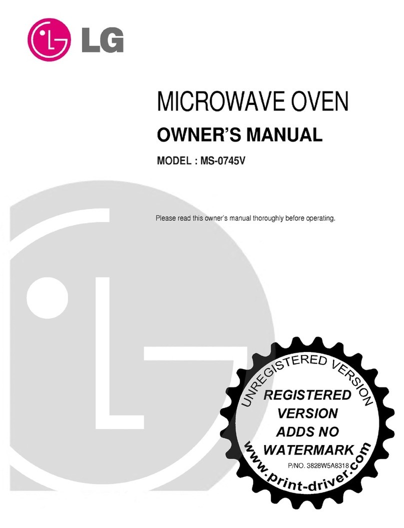 LG MS-0745V User manual