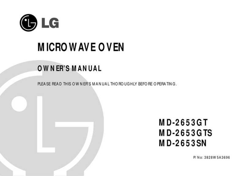 LG MD-2653GT User manual