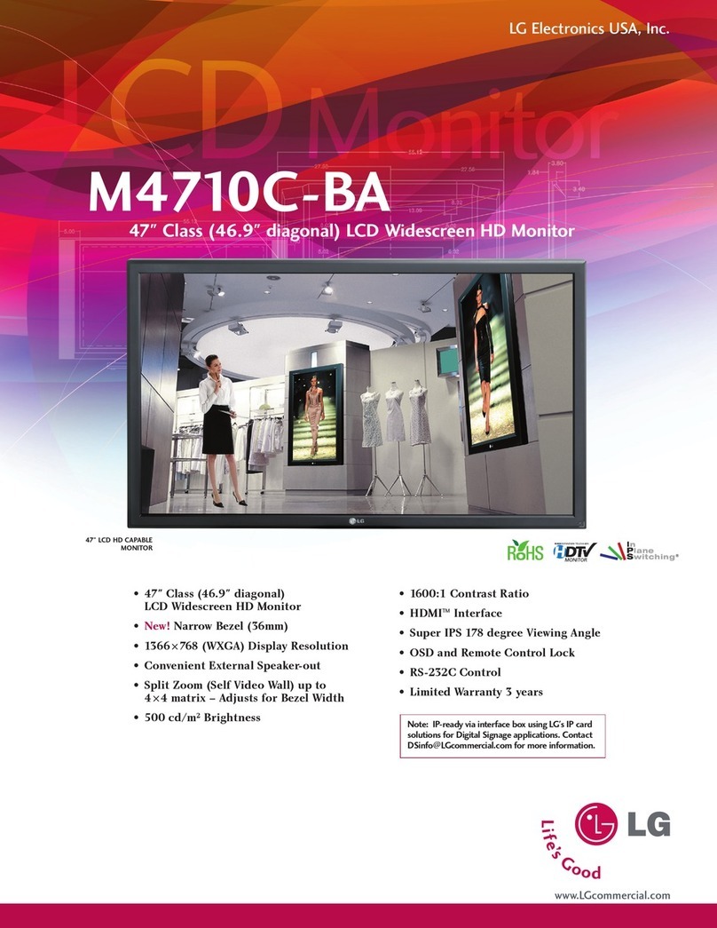 LG M4710C-BA User manual