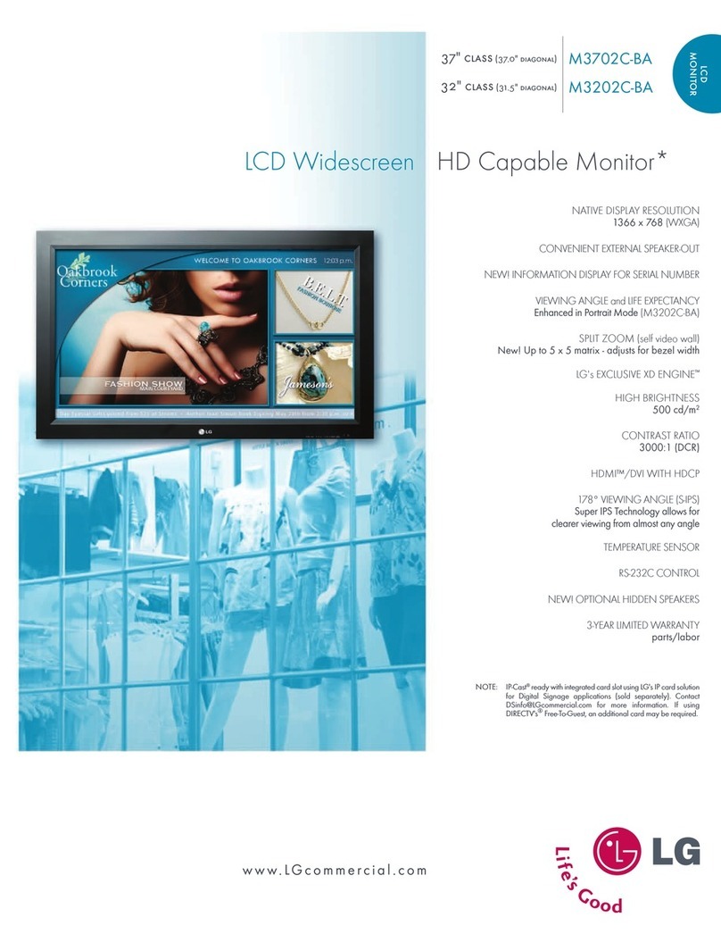 LG M3202C-BA User manual