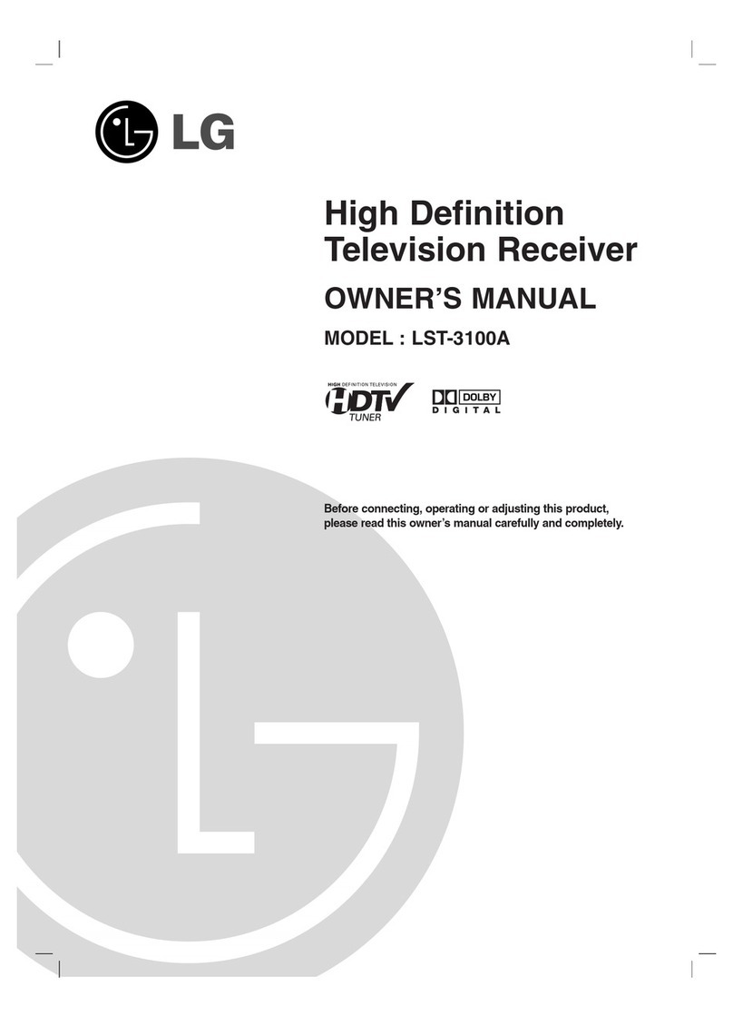 LG LST-3100A owner's manual