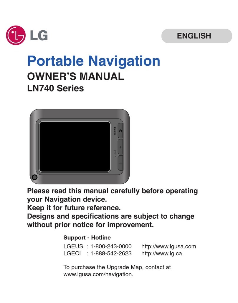 LG LN740 Series User manual