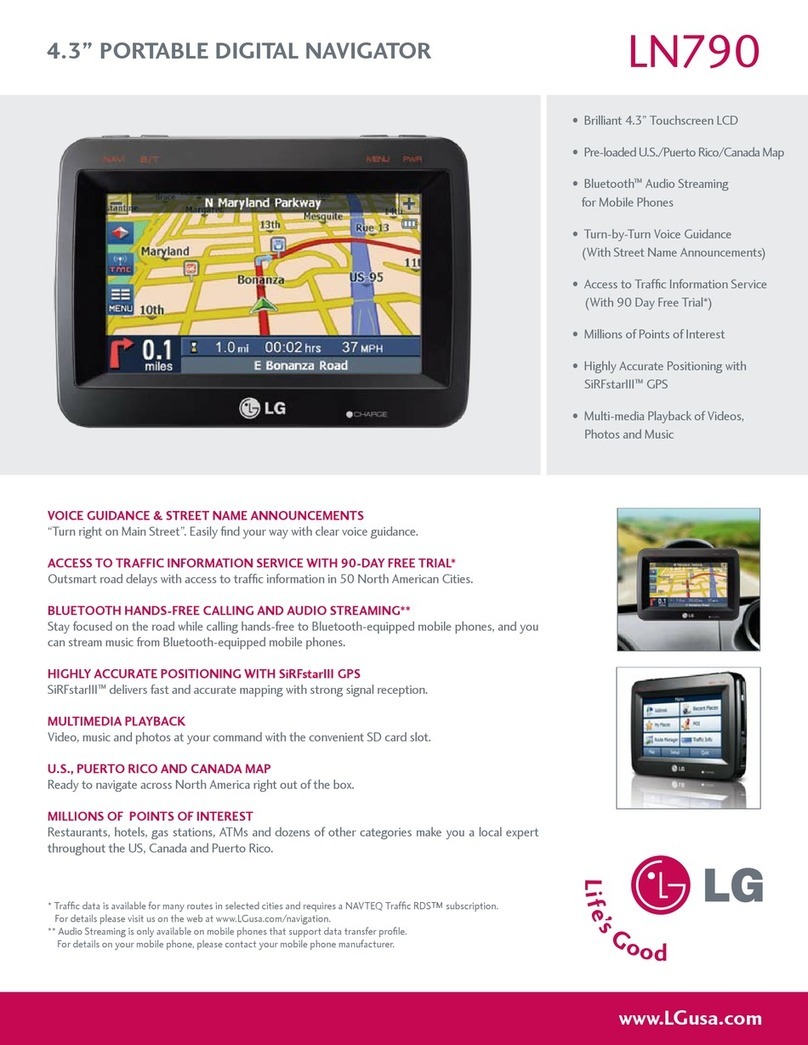 LG LN790 Series User manual