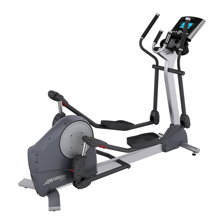 Life Fitness Elliptical X5i Assembly & operation manual Life Fitness Elliptical X5i Assembly & operation manual