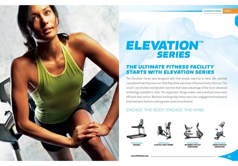 Life Fitness Elevation Series brochure