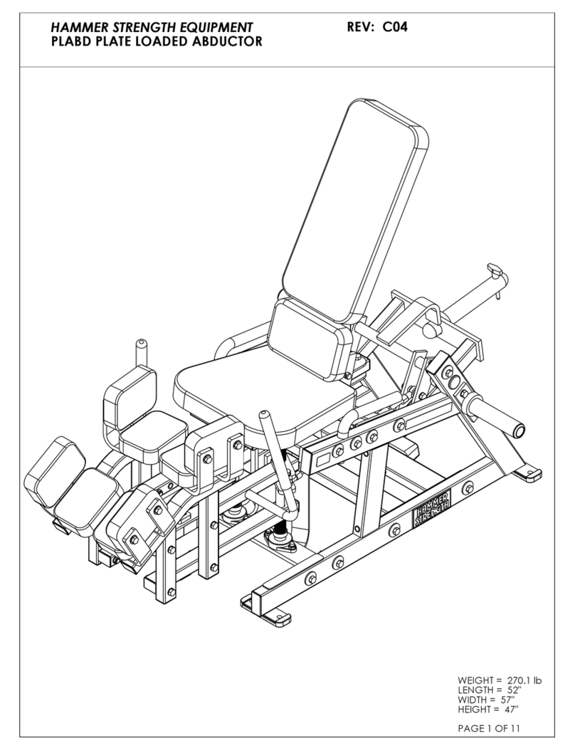 Hammer Strength C04 parts list