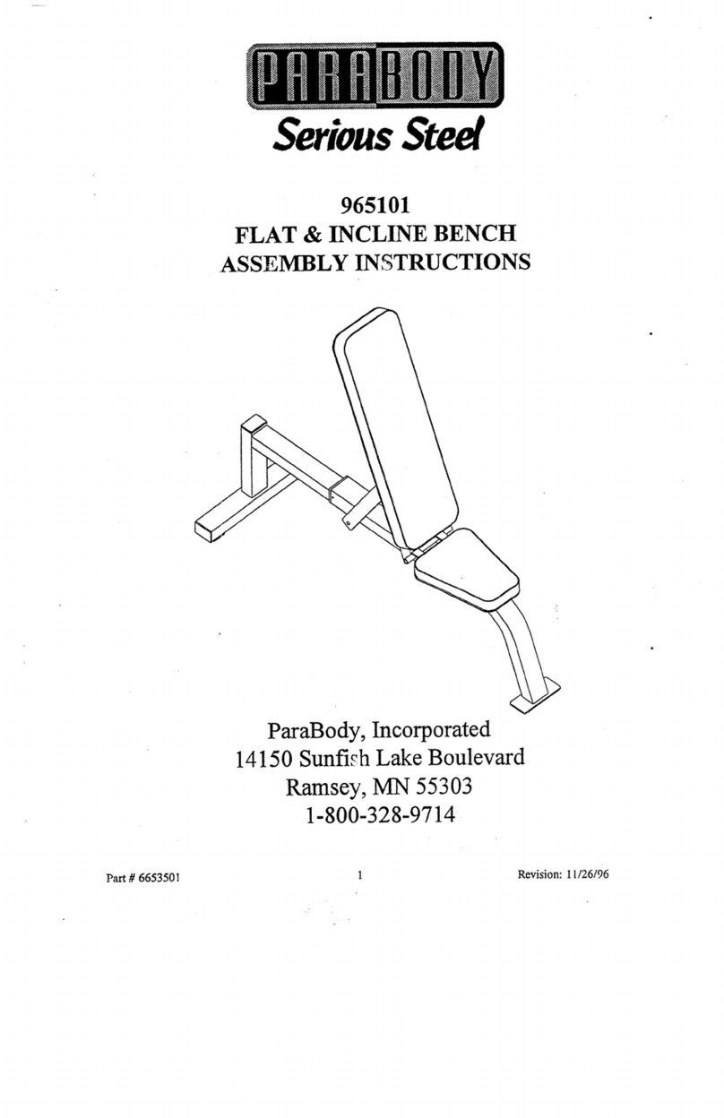 ParaBody 965101 Assembly instructions