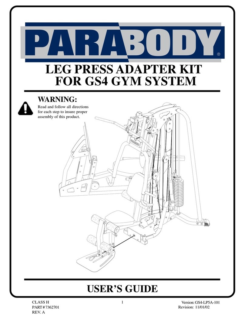 ParaBody GS4 User manual