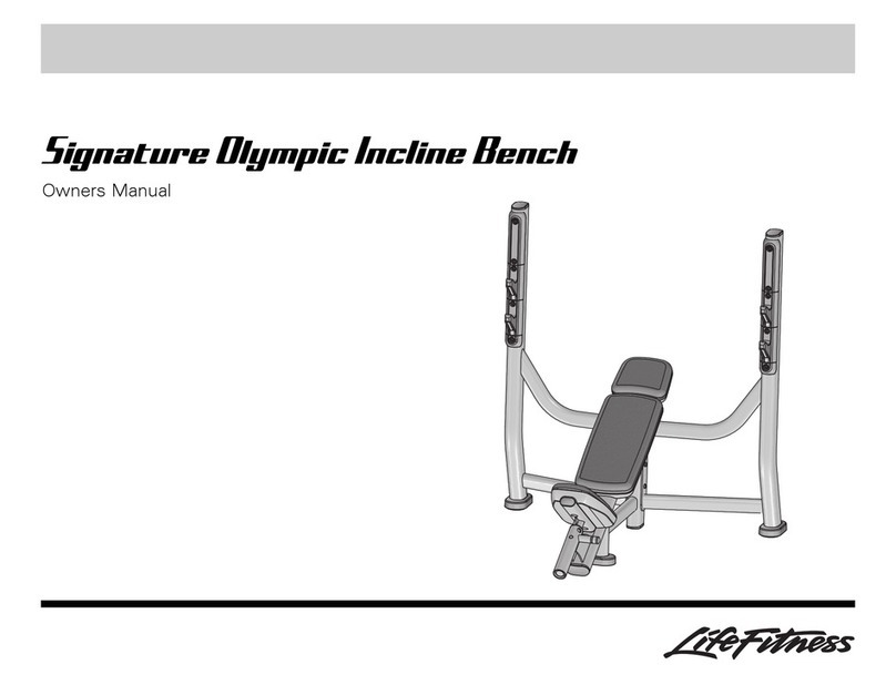 Life Fitness Signature SOIB User manual