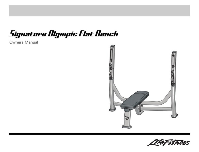 Life Fitness Signature SOFB User manual Life Fitness Signature SOFB User manual