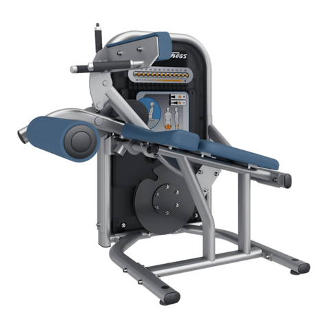 Life Fitness Seated Leg Curl Assembly instructions