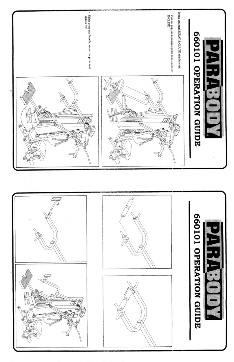 ParaBody Parabody 660101 User manual ParaBody Parabody 660101 User manual