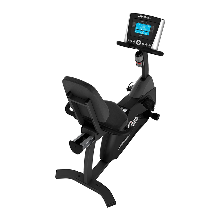 Life Fitness LIFECYCLE R1 User manual