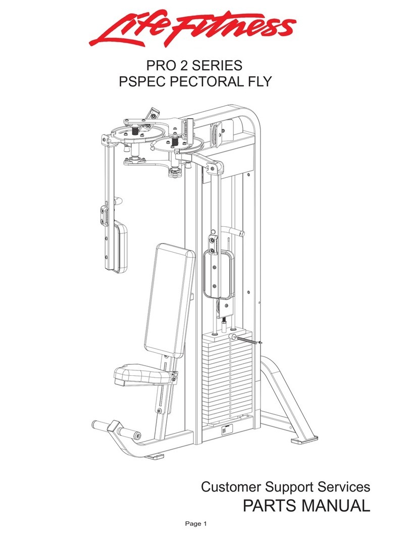 Life Fitness Pro 2 Series PSPEC User manual