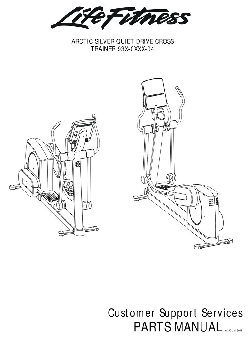 Life Fitness 93X-0XXX-04 parts manual