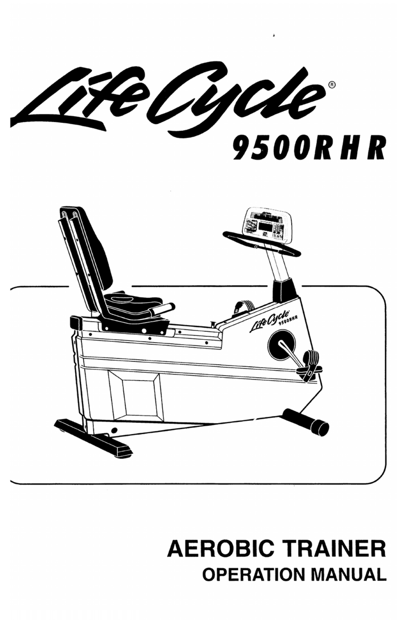 Lifecycle Lifecycle 9500RHR Series Operation manual