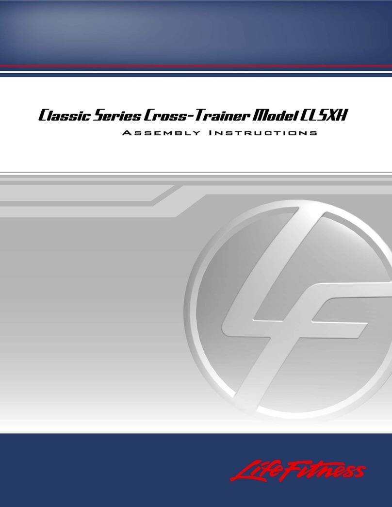 Life Fitness CLSXH User manual