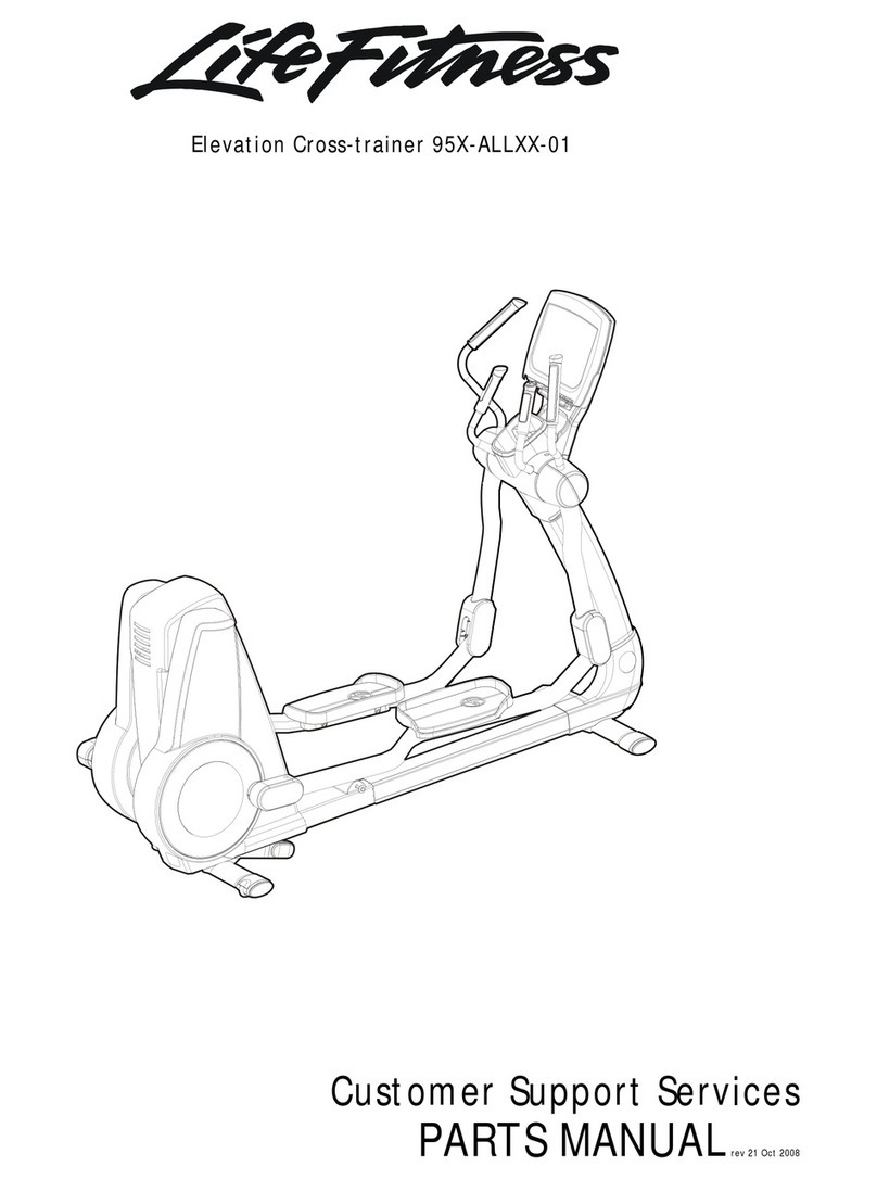 Life Fitness Elevation 95X-ALLXX-01 User manual
