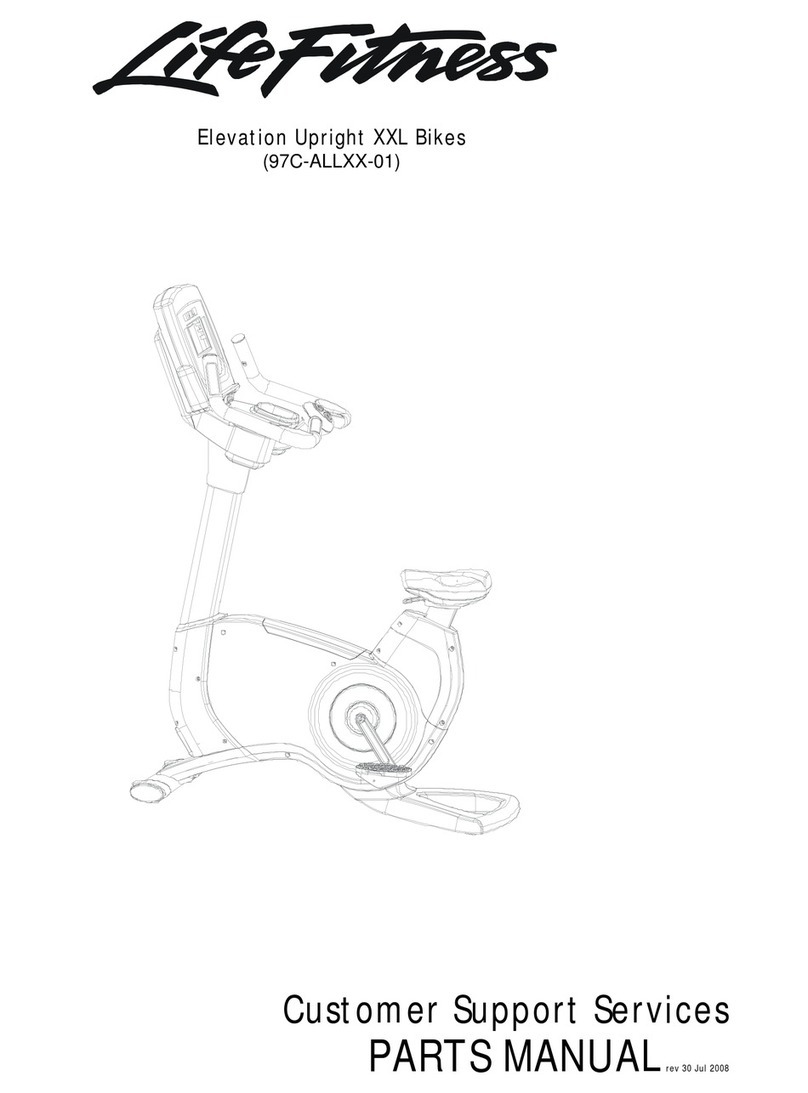 Life Fitness Elevation 97C-ALLXX-01 parts manual Life Fitness Elevation 97C-ALLXX-01 parts manual