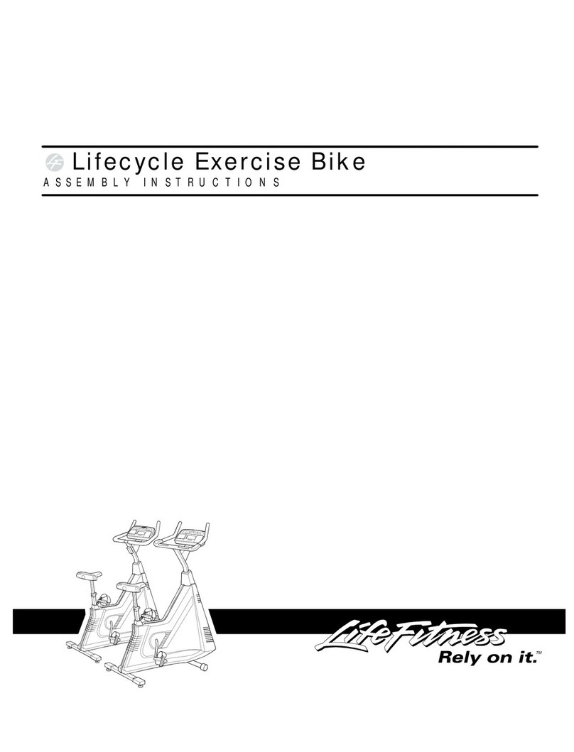 Life Fitness Lifecycle C7 User manual