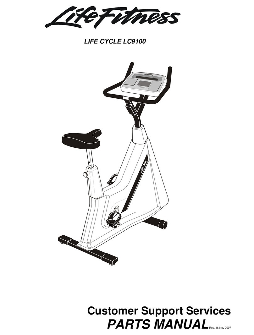 Life Fitness LIFE CYCLE LC9100 User manual