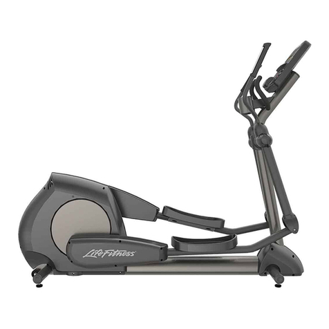 Life Fitness M051-00K61-B123 User manual Life Fitness M051-00K61-B123 User manual