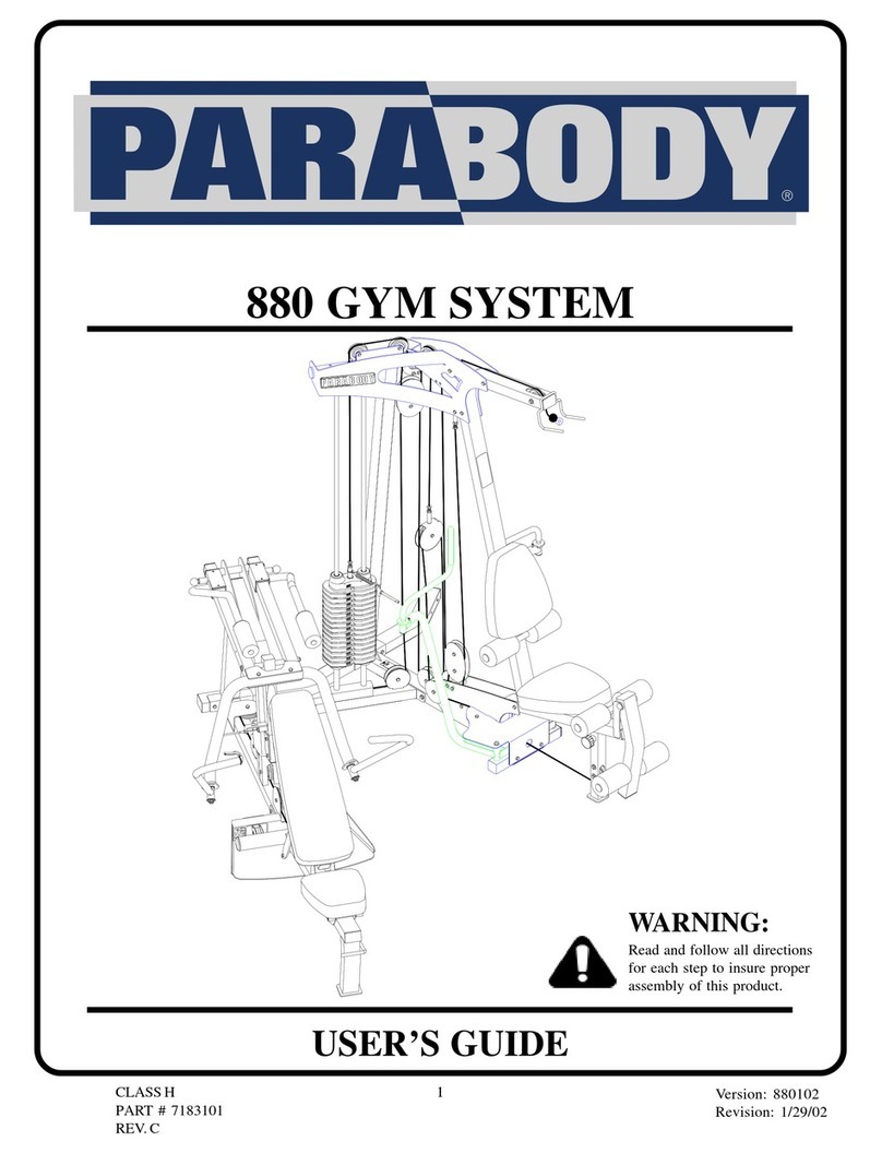 ParaBody 880 user guide