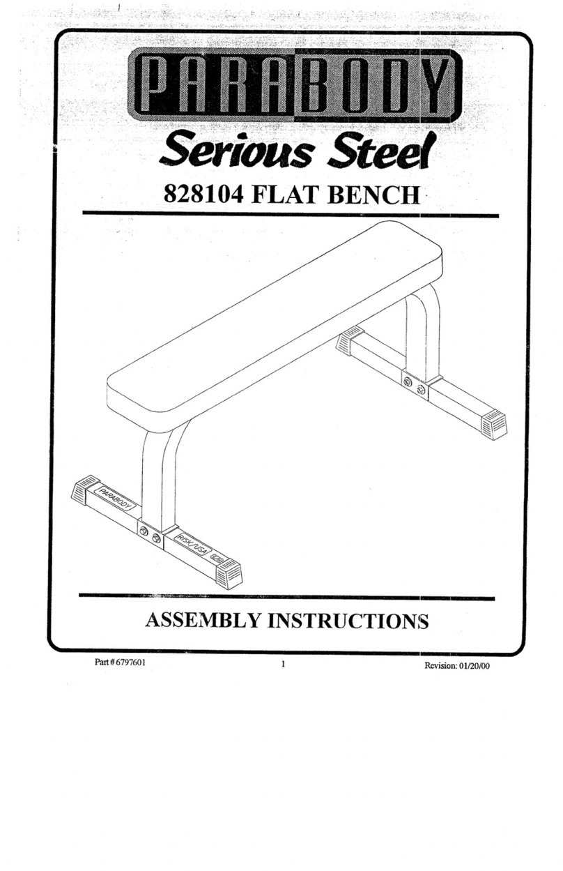 ParaBody 828104 Assembly instructions