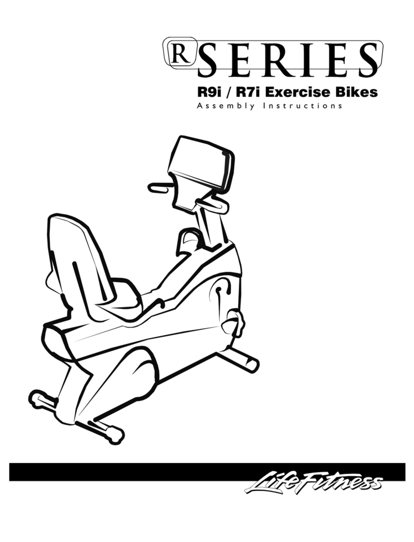 Life Fitness R7i User manual