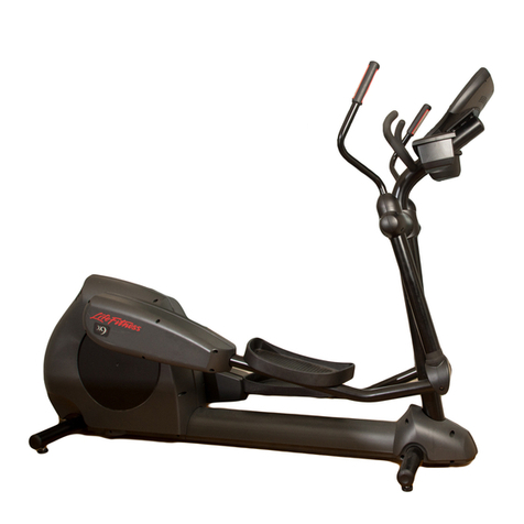 Life Fitness X9 User manual