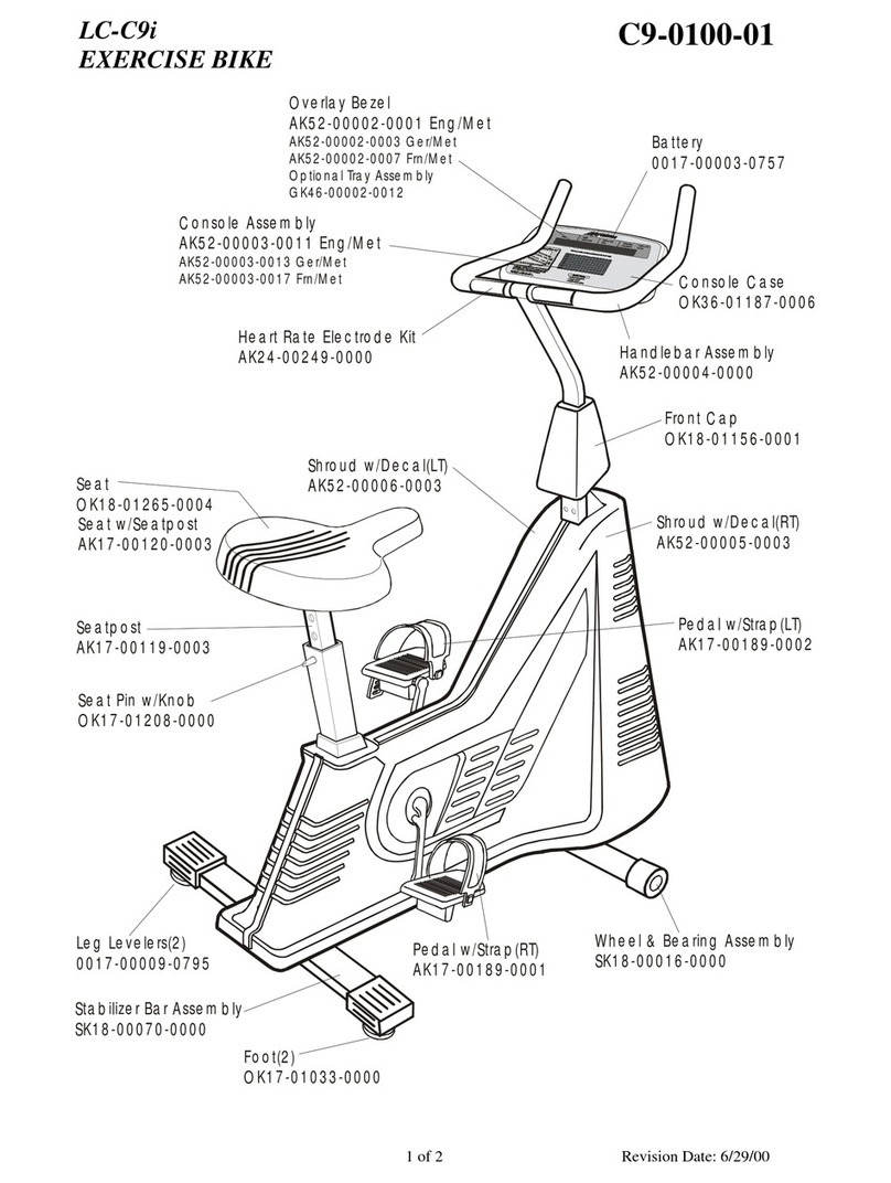 Life Fitness LC-C9i User manual