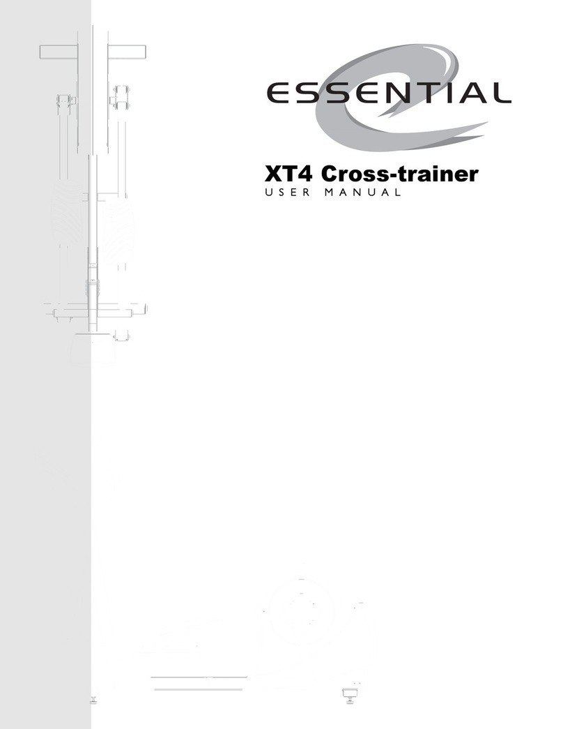 Life Fitness Essential XT4 user manual