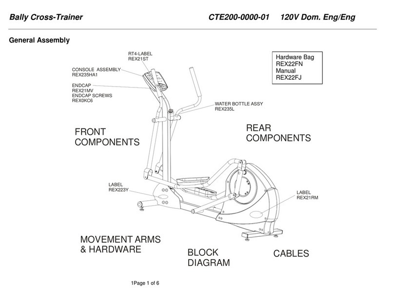 Life Fitness CTE200-0000-01 User manual