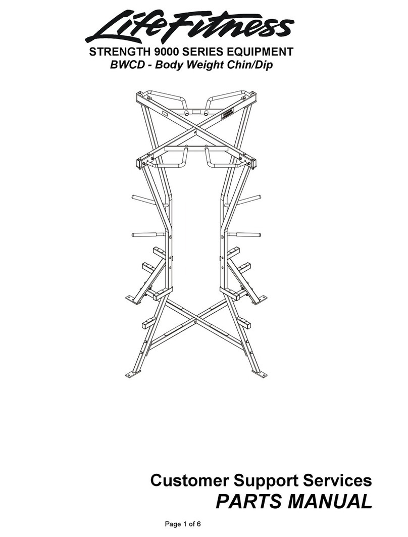 Life Fitness 9000 parts manual