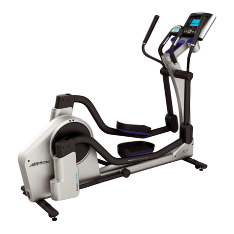 Life Fitness X7 User manual Life Fitness X7 User manual