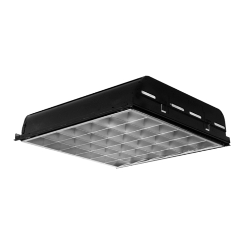 Lightolier PARABAFFLE plus MPA2G36LP32U User manual
