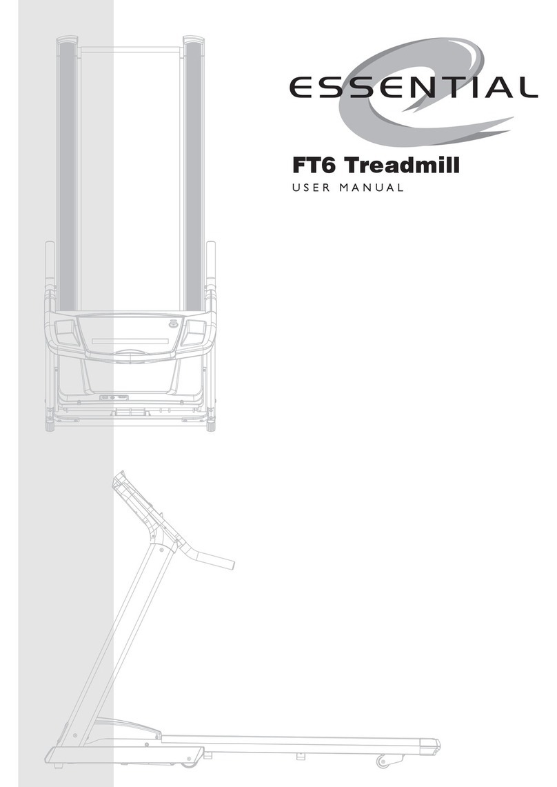 Life Fitness Essential FT6 User manual