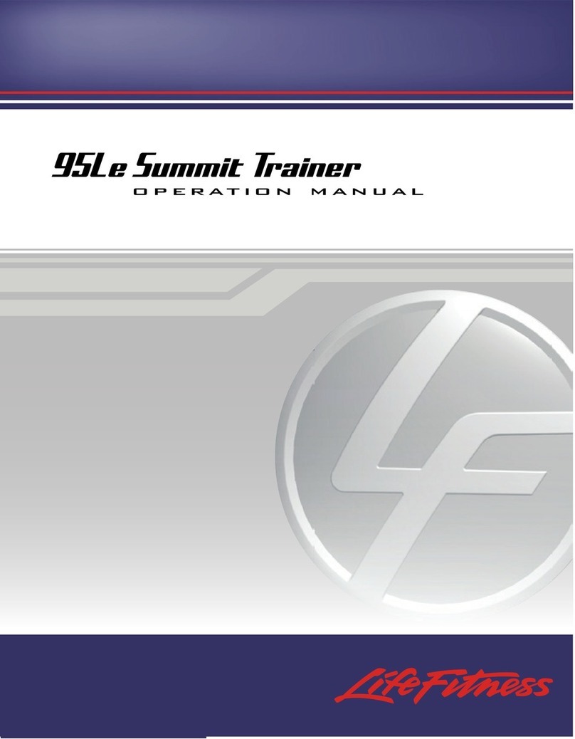 Life Fitness Summit Trainer 95Le Operation manual Life Fitness Summit Trainer 95Le Operation manual